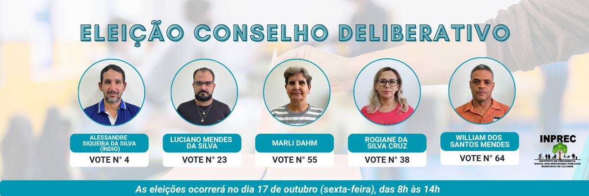 ELEIÇÕES DO CONSELHO DELIBERATIVO