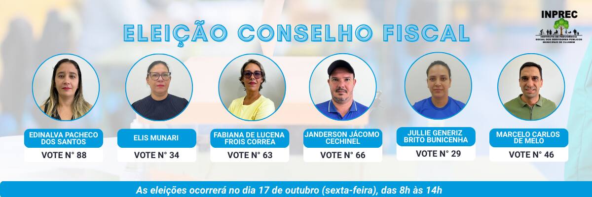 ELEIÇÕES DO CONSELHO FISCAL